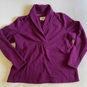 Eddie Bauer TXXL Wine Pullover Sweatshirt